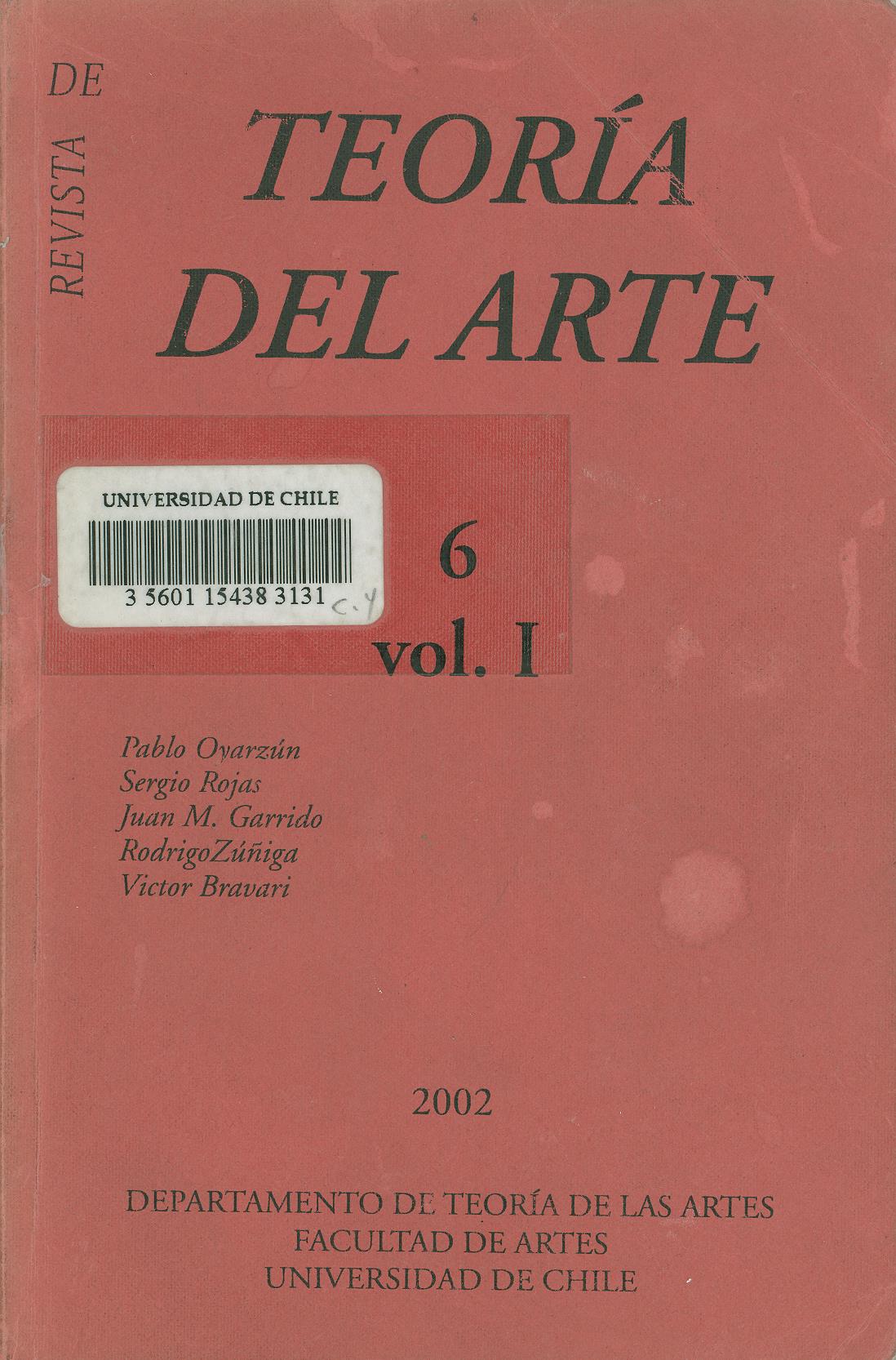							Ver Vol. 1 Núm. 6 (2002): junio
						